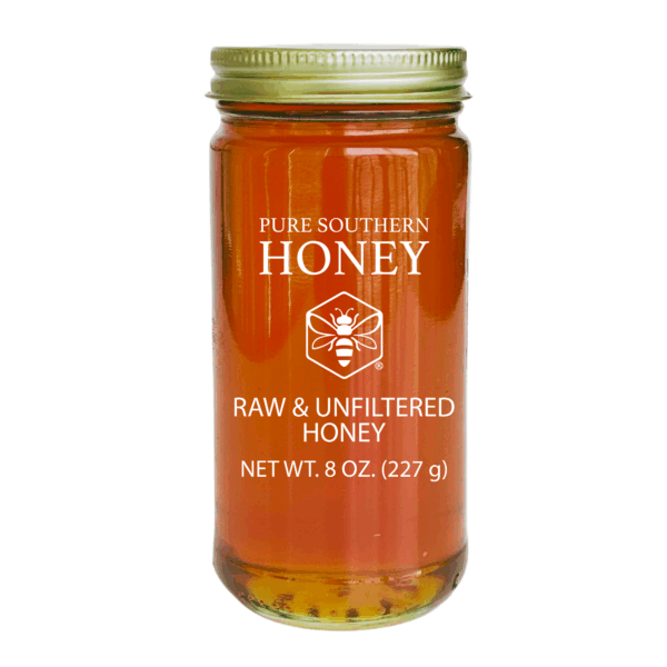 Honey 8 oz. Raw, Unfiltered, and Unheated - Image 2