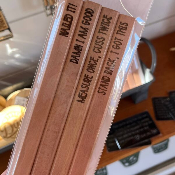 Father's Day Engraved Carpenter Pencils: Pack 1 - Image 3