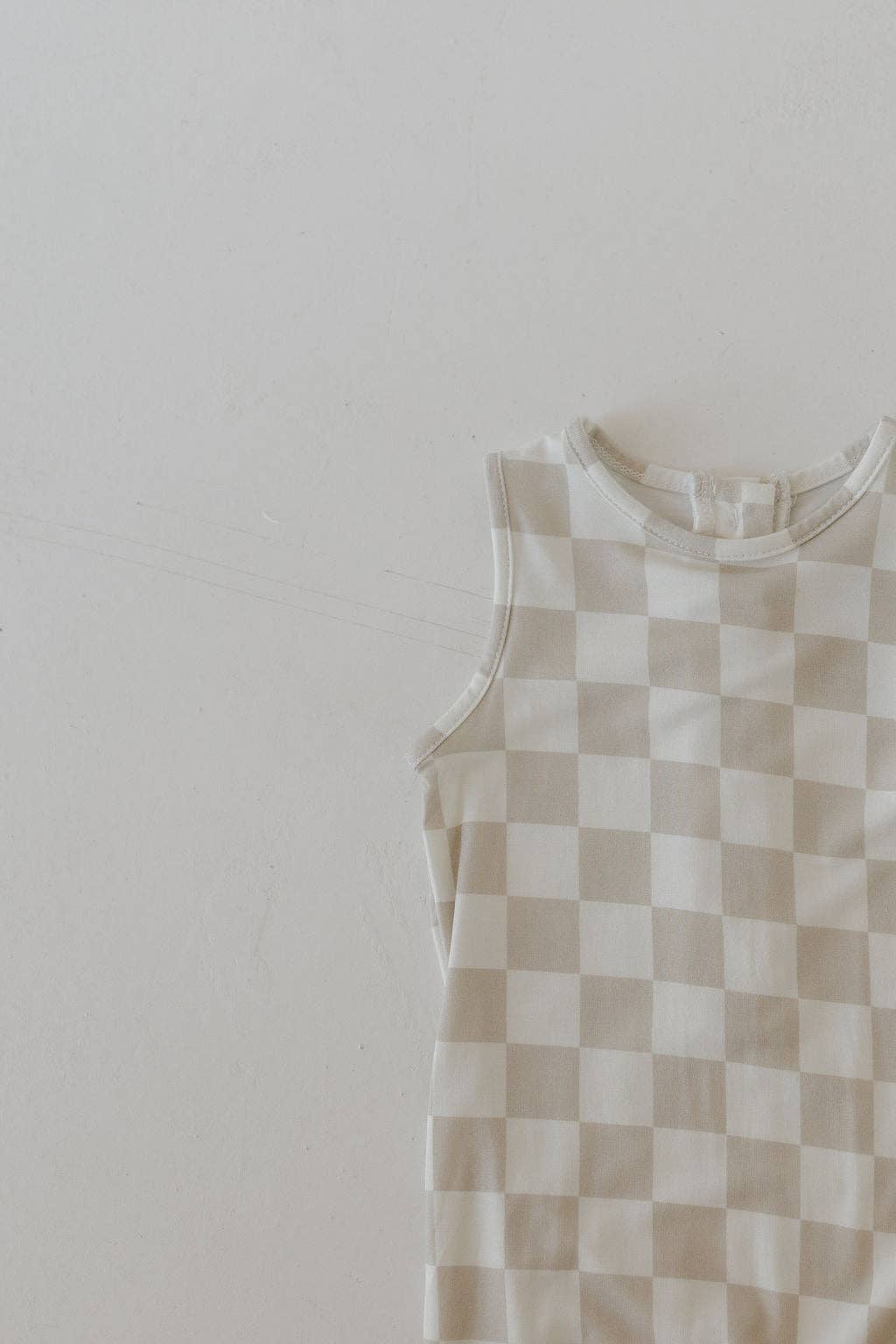 Harem Bamboo Romper | Checkerboard: 12-18 Months - Image 5