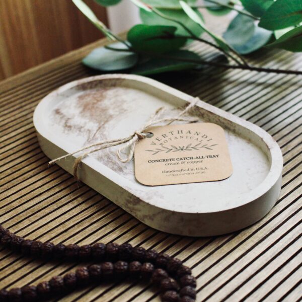 Verthandi Botanical - CONCRETE OVAL TRAY - Image 19