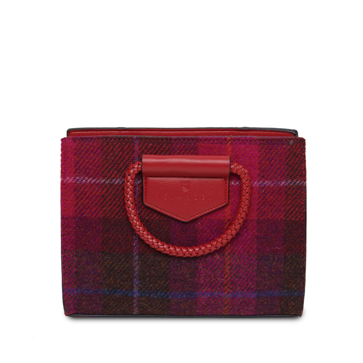The Arran Tote: Fuchsia Tartan