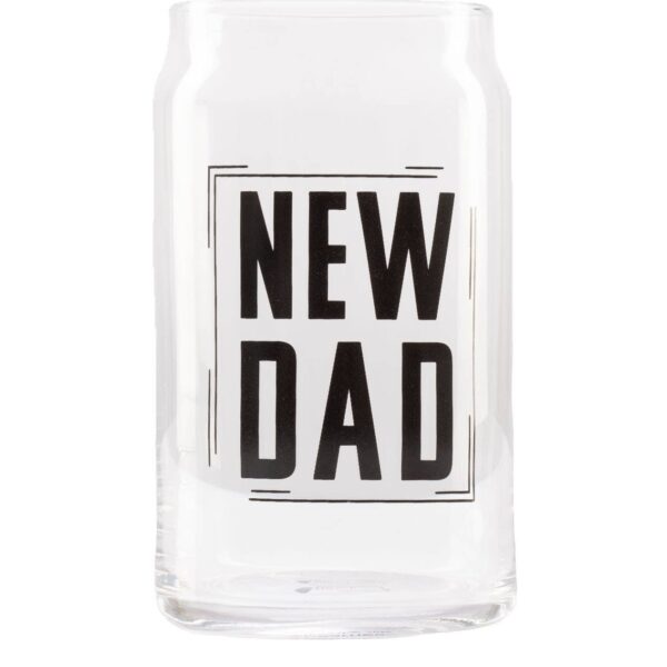 New Dad Beer Glass