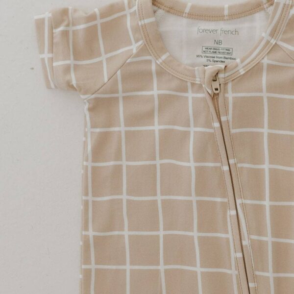 Bamboo Zip Shortie | Grid: 6-12 Months - Image 13