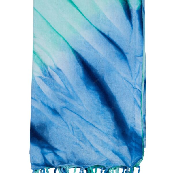 Tie Dye Pestemal Turkish Beach Towel Sand resistant hand-dye - Image 6