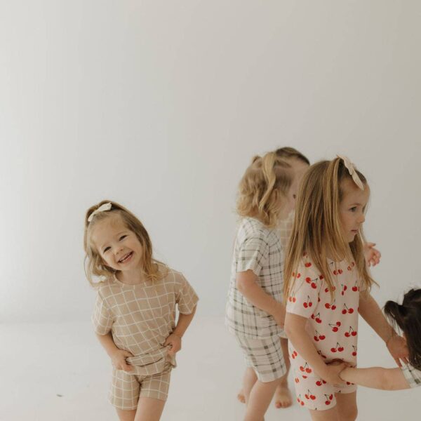 Bamboo Short Set | Cherry Orchard: 10/12 Years - Image 12