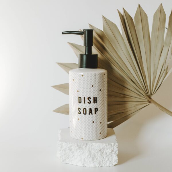 8.5oz Honeycomb Tile Dish Soap Dispenser - Image 12