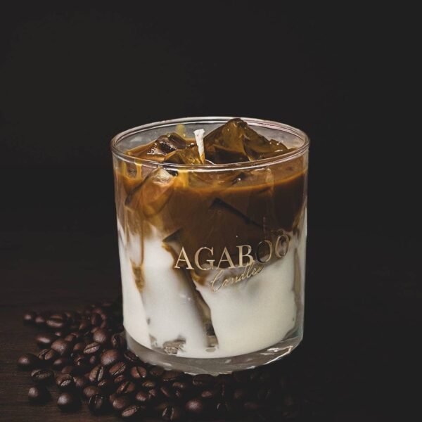 Iced Candle with Coffee Shop Scent - Image 8