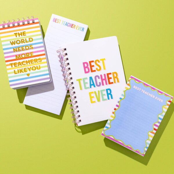 Small Spiral Top Notebook - Teacher Appreciation - 200 Pages - Image 3