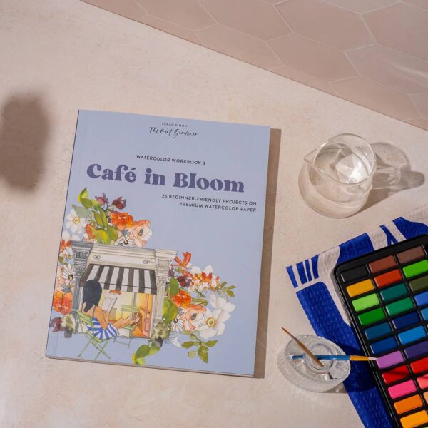 Watercolor Workbook: Café in Bloom - Image 5