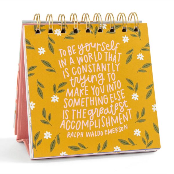52 Weeks of Happy Quotes - Desk Flip Calendar - Image 4