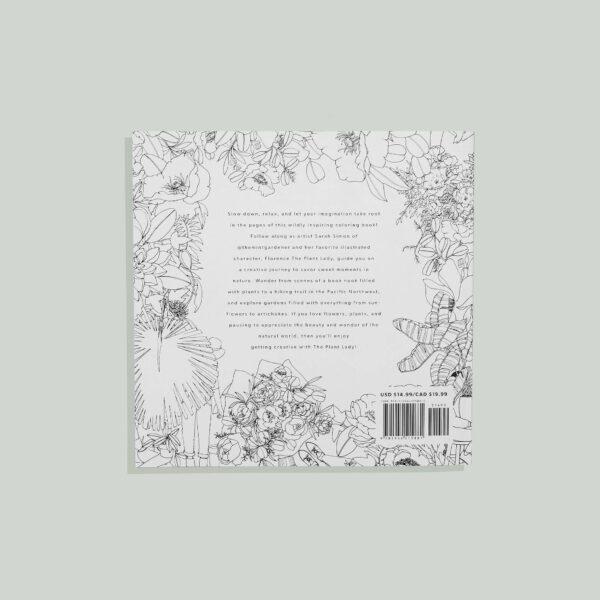 The Plant Lady: A Floral Coloring Book - Image 4