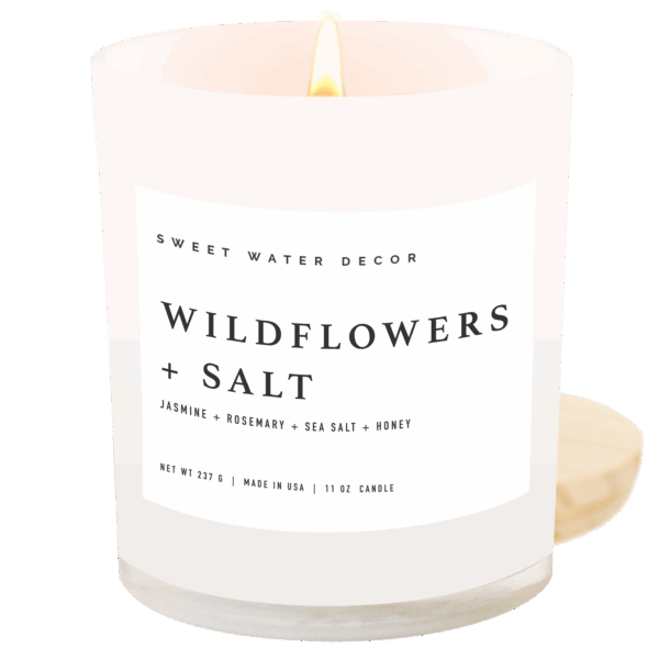 Wildflowers and Salt 11 oz Soy Candle - Image 8