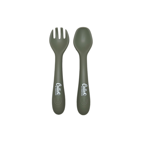 My First Silicone Utensils: Powder Blue - Image 8