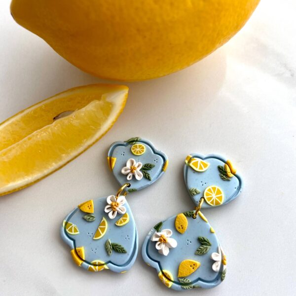 Sweet Lemonade 2 Piece Dangles - Image 2