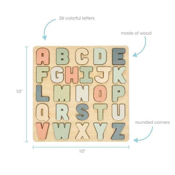 Wooden Alphabet Puzzle - Image 4