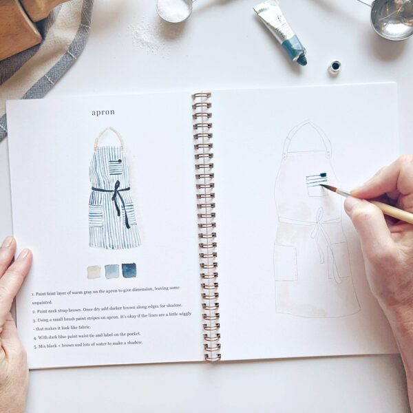 emily lex studio - Baking watercolor workbook - Image 6