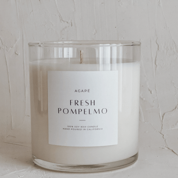 FRESH POMPELMO CANDLE: 11 oz SINGLE WICK