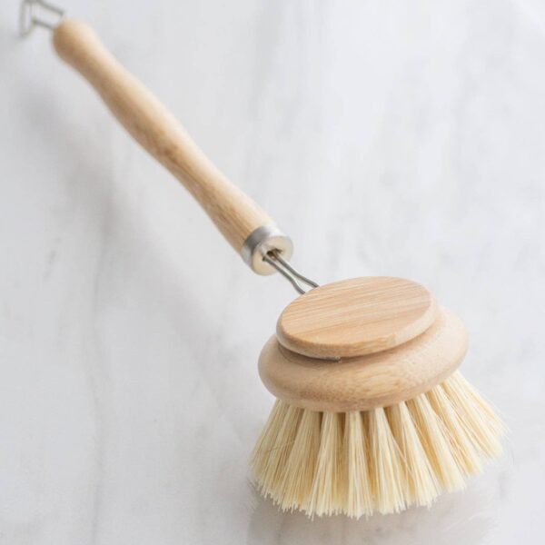 Long Handle Dish Brush with Replaceable Head