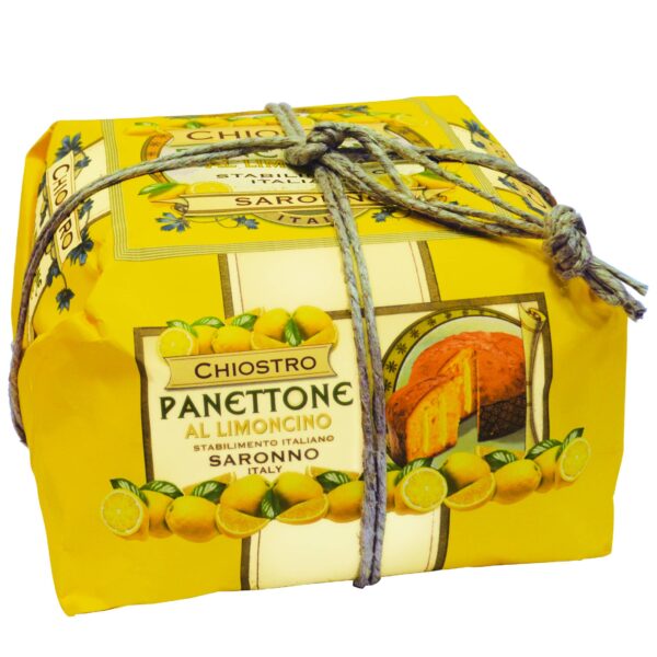 Zia Pia - Limoncello Panettone-Hand Wrapped by Chiostro di Saronno - Image 2