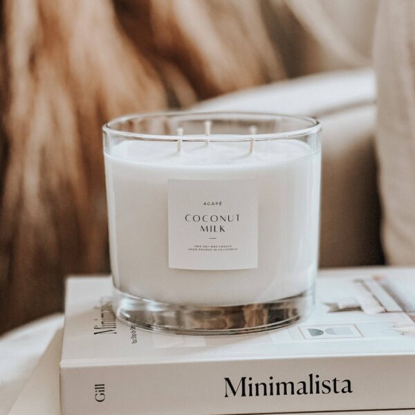 Agapé Candles - COCONUT MILK CANDLE - Image 3
