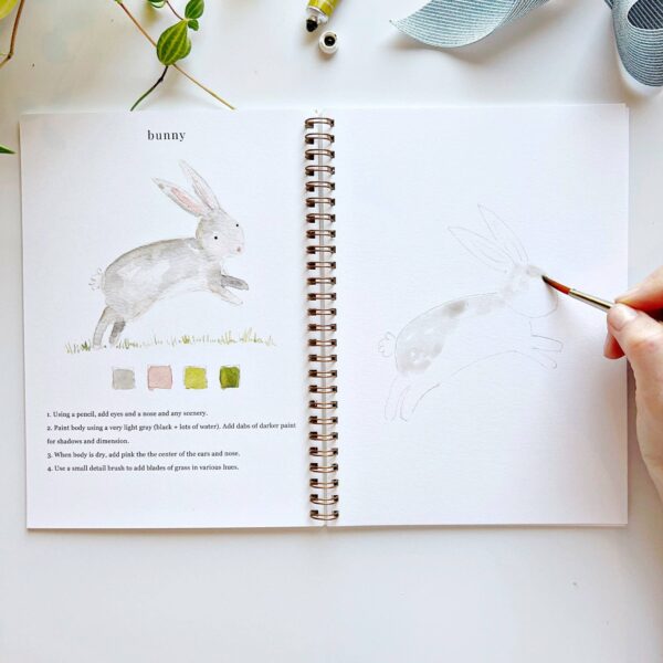 emily lex studio - Animals watercolor workbook - Image 6