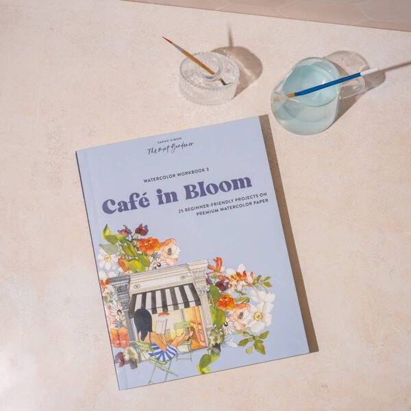 Watercolor Workbook: Café in Bloom - Image 6