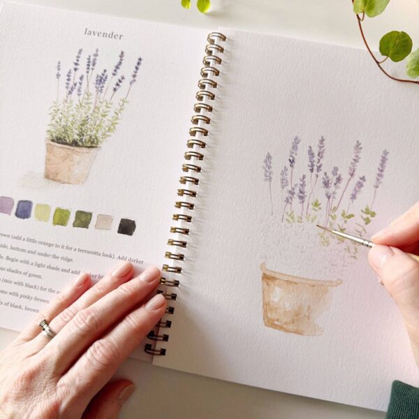 Garden watercolor workbook - Image 6