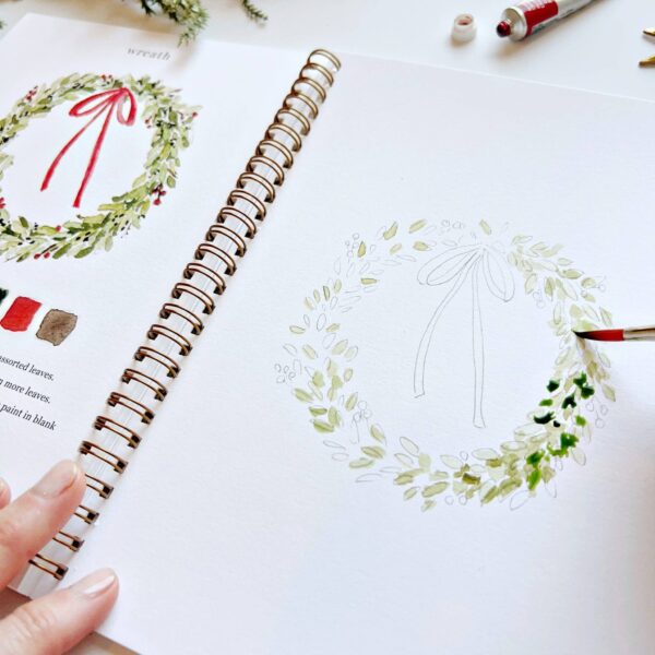emily lex studio - Christmas watercolor workbook - Image 7