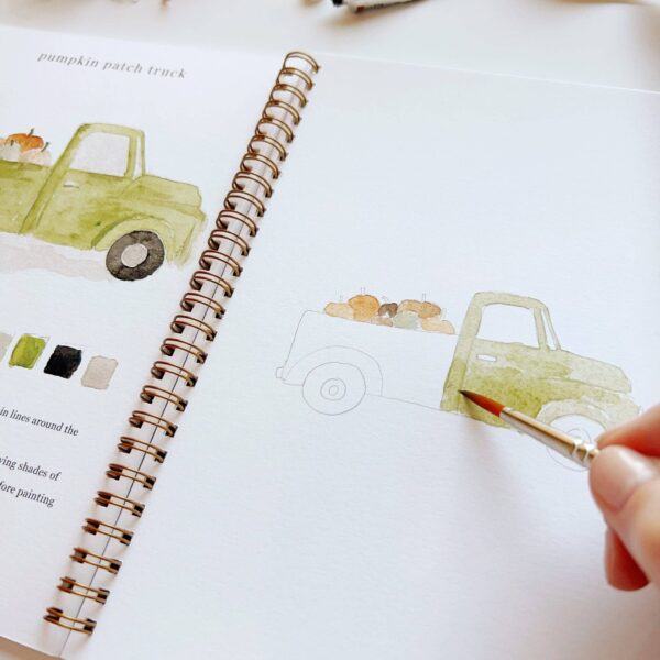 emily lex studio - Autumn watercolor workbook - Image 6