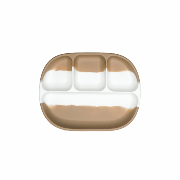 Dip Dye 4 Section Suction Plate: Cloud Gray - Image 5