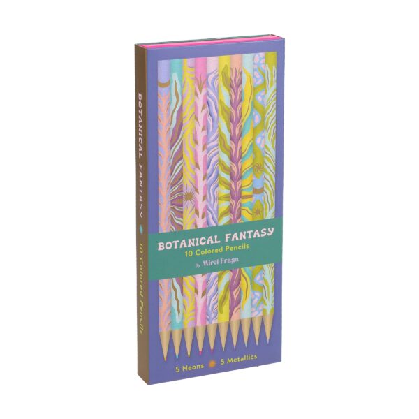 Botanical Fantasy: 10 Colored Pencils - Image 2
