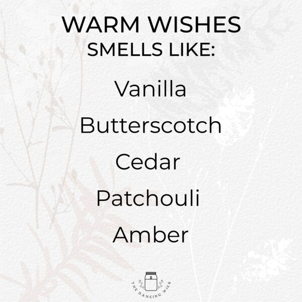 Welcome Home 8 oz Candle, Warm Wishes - Image 3