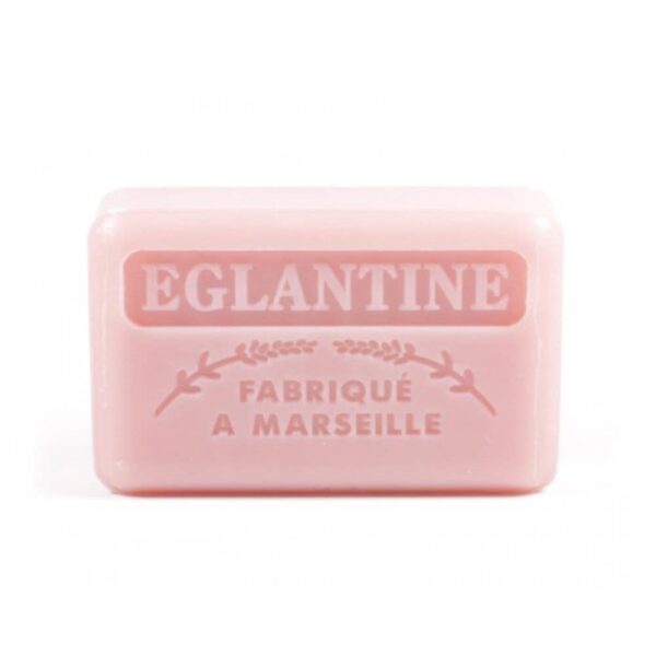 Eglantine Wild rose - French soap with organic shea butter 125g - Image 2