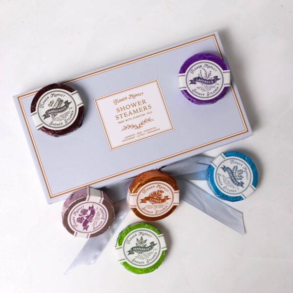Boxed Set – 8-Piece Aromatherapy Shower Steamers - Image 2
