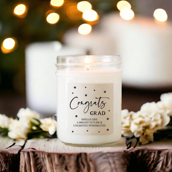 Congrats Grad Soy Candle Bora Bora - Image 6