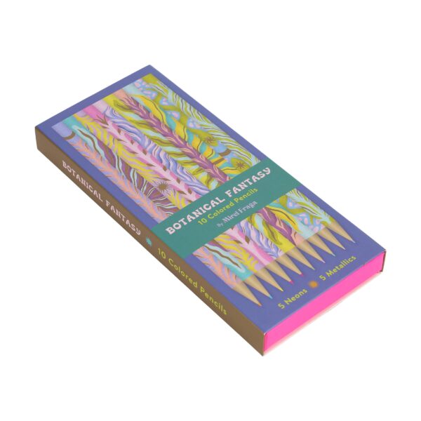 Botanical Fantasy: 10 Colored Pencils - Image 3