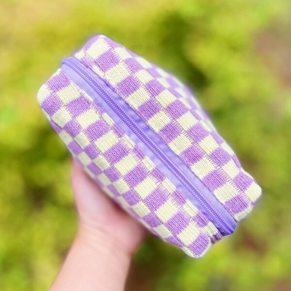 Check Yourself Cosmetic Bag: Black - Image 11