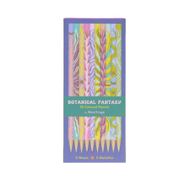 Botanical Fantasy: 10 Colored Pencils - Image 4