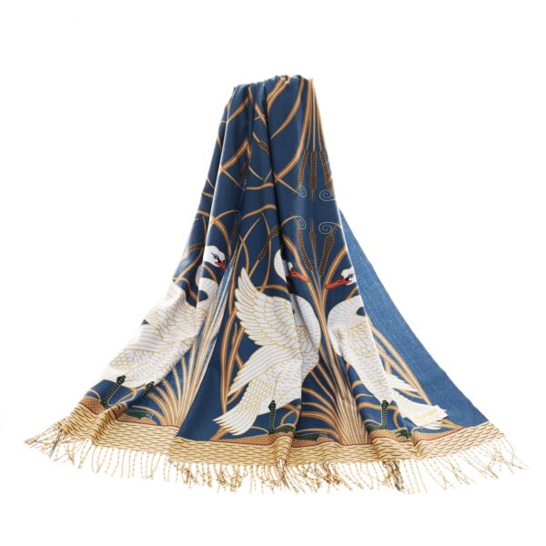 Walter Crane Swan - Art Pashmina