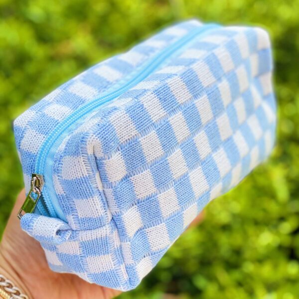 Check Yourself Cosmetic Bag: Black - Image 6