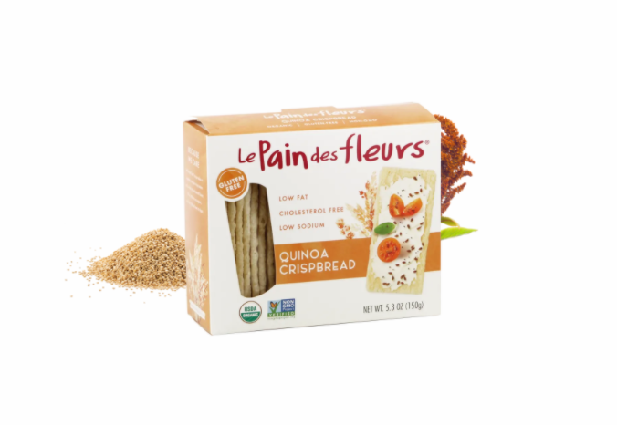 Gourmet Food Solutions, Inc. - Gluten Free Crackers - Quinoa "Le Pain des Fleurs"