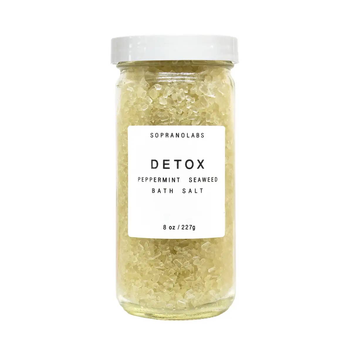 SopranoLabs - Peppermint Detox Bath Salt. SPA Gift for him/her