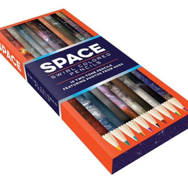 Space Swirl Colored Pencils