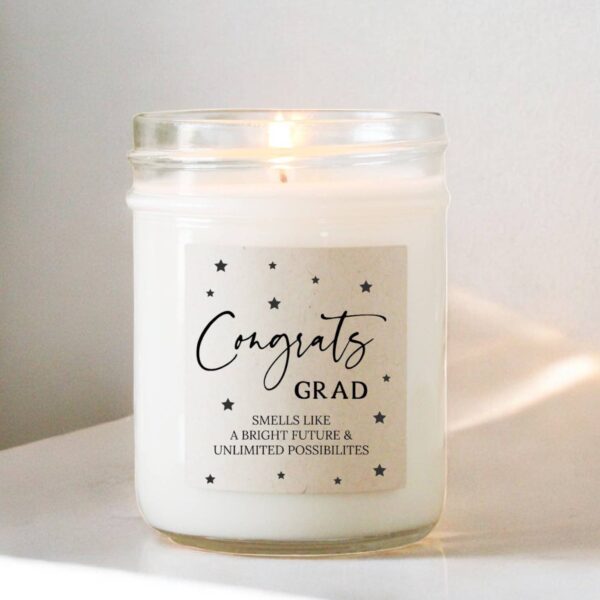 Congrats Grad Soy Candle Bora Bora - Image 7
