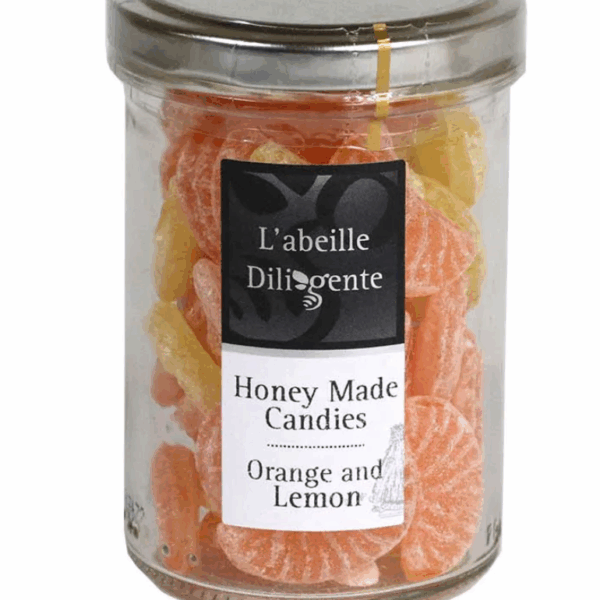 Gourmet Food Solutions, Inc. - French Orange Lemon Honey Candy L'Abeille Diligente 5.3oz