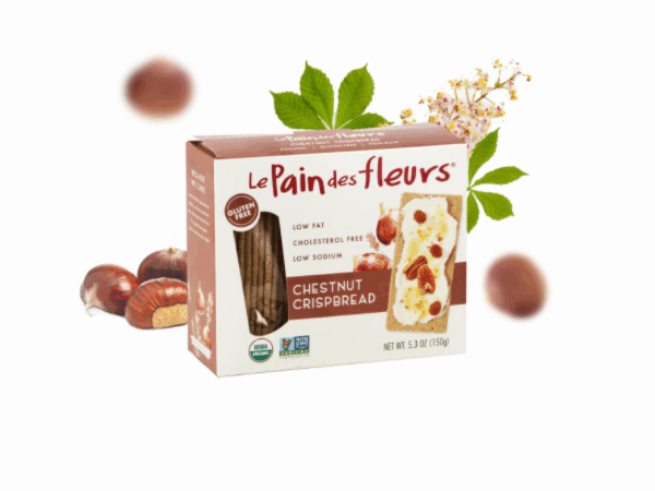 Gourmet Food Solutions, Inc. - Gluten Free Crackers - Chestnut "Le Pain des Fleurs"