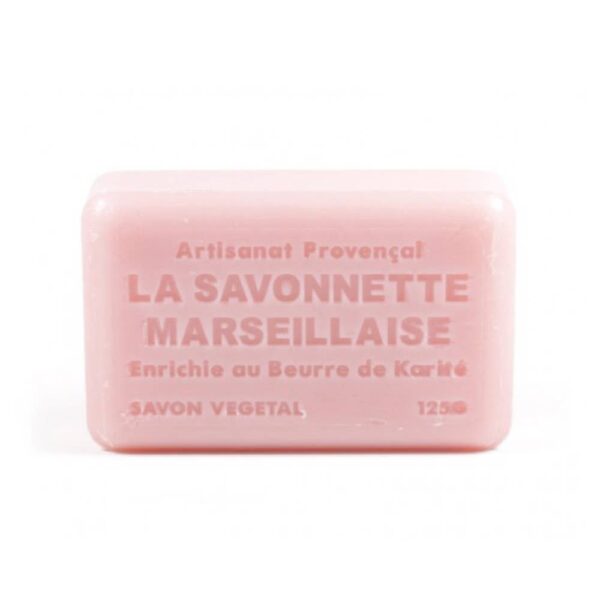 Eglantine Wild rose - French soap with organic shea butter 125g - Image 3
