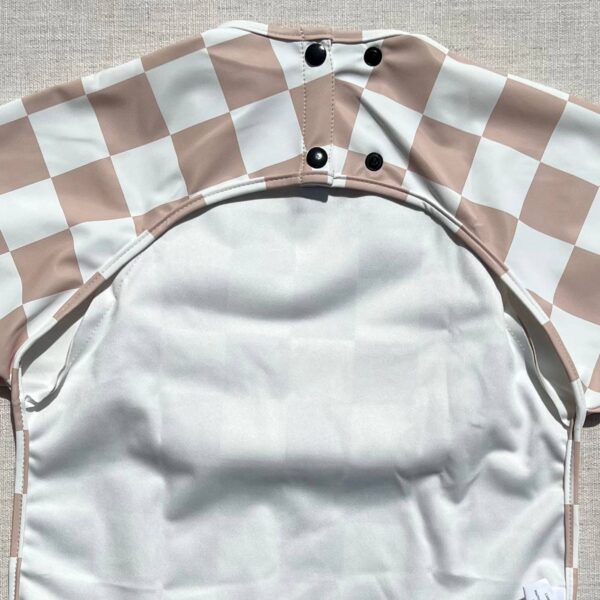 The Grayson Long Sleeve Bib - Checkered: Powder Blue - Image 15