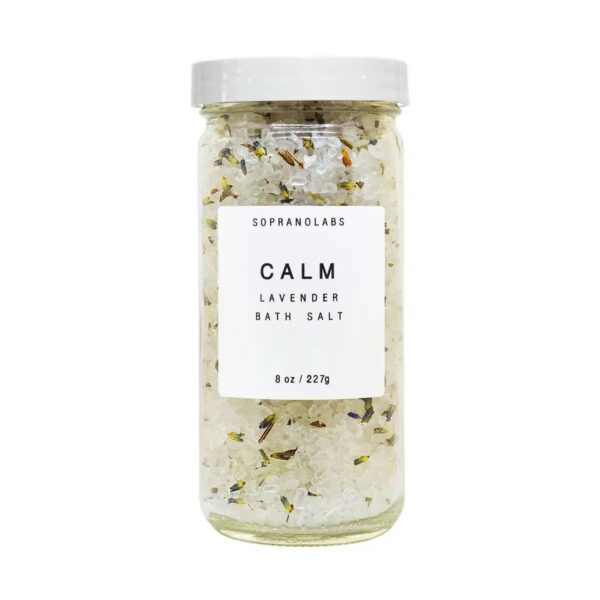 SopranoLabs - Lavender Calm Bath Salt. SPA Gift for him/her