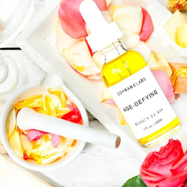 Age-Defying Beauty Elixir. Anti-aging rose face serum. - Image 3